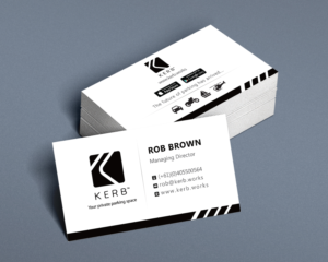 Business Card Design by Kreative Fingers