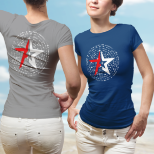 Avoka Clothing, a sport clothing company,  is looking for a print to put on their blue & gre