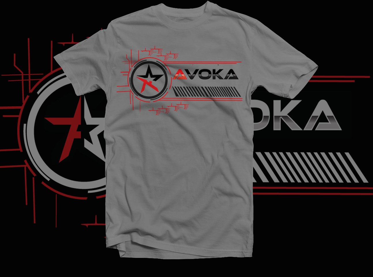 T-shirt Design by A k m mofizil haque for Avoka | Design #17115619