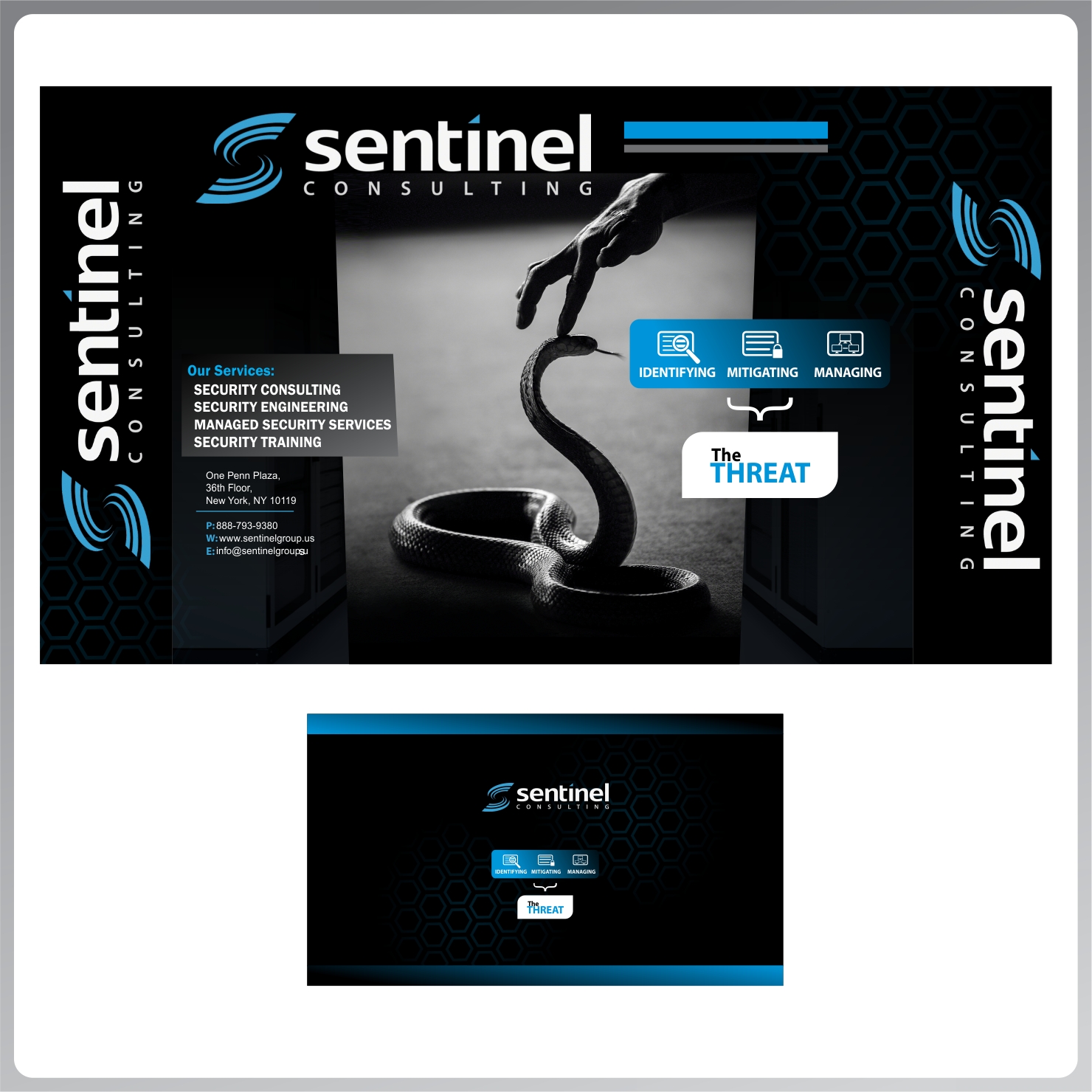 Graphic Design by reyes graphic design for Sentinel Consulting, LLC | Design #10454247