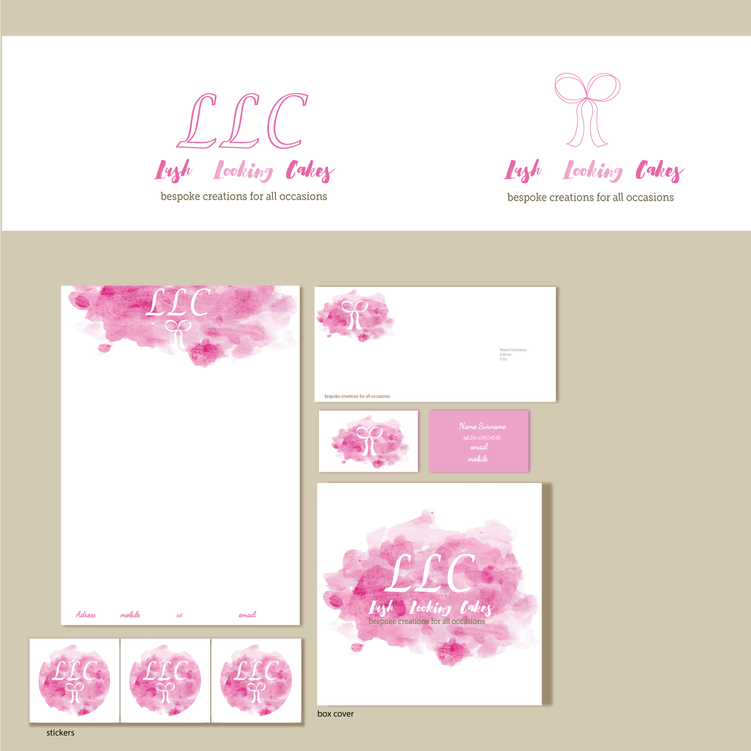 Logo-Design von lavinia für Lushlooking Cakes | Design #10333690