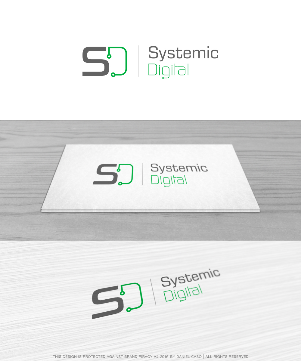 Logo Design by Daniel Caso Design for Systemic Digital Inc | Design #10317412
