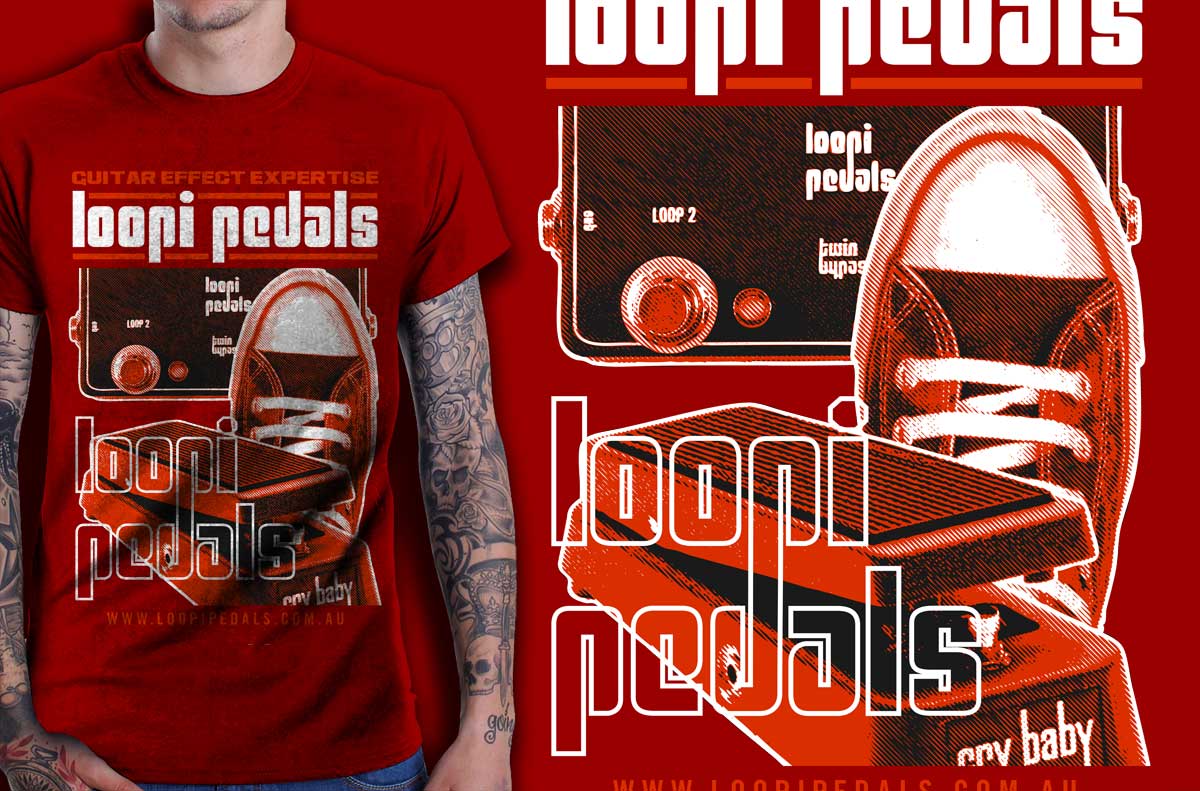 T-shirt Design by diwaz for Loopi Pedals | Design #2276041