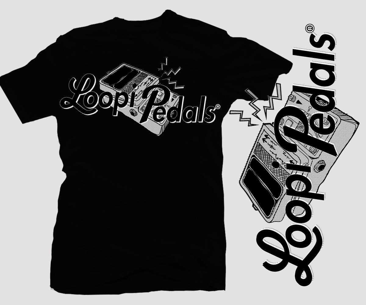 Diseño de Camiseta por yosepmolino para Loopi Pedals | Diseño #2239315