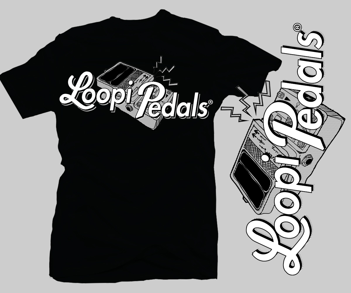 Diseño de Camiseta por yosepmolino para Loopi Pedals | Diseño #2239330
