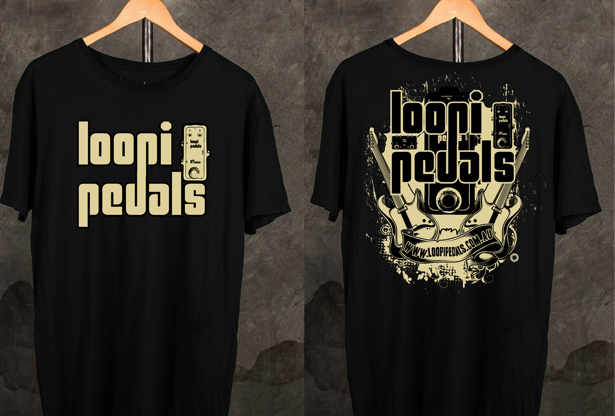 T-shirt Design by BABLEO for Loopi Pedals | Design #2287897