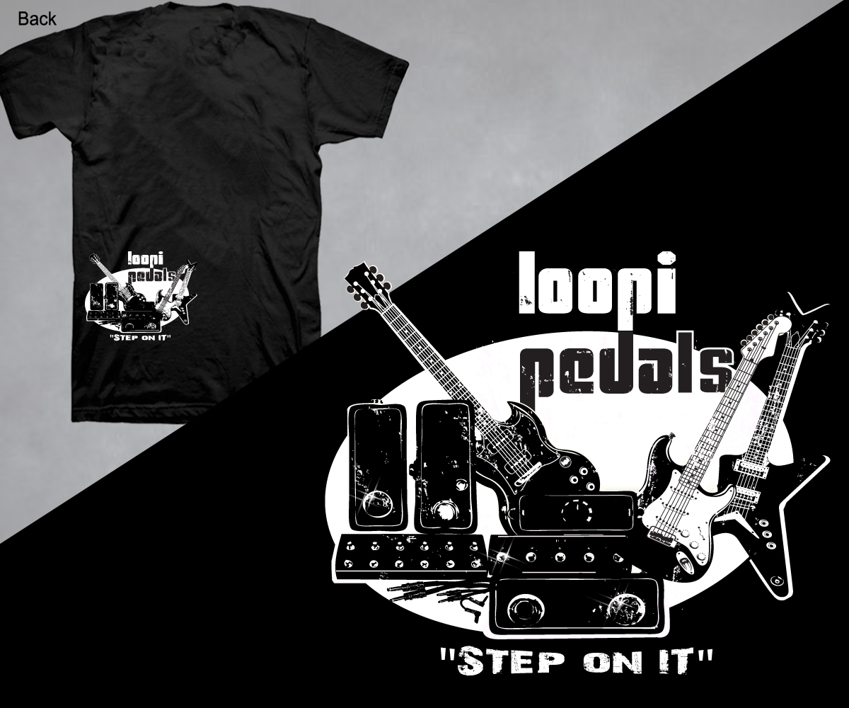 T-shirt Design by TRHZ for Loopi Pedals | Design #2233768