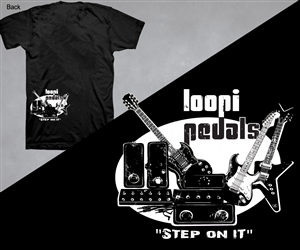 Guitar Pedal T-shirt Design Project | T-shirt Design by TRHZ