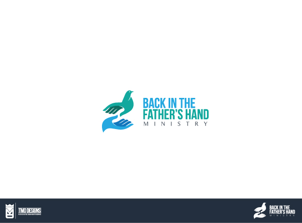 Logo Design by ARTMD for Back in the Father's hands ministry | Design #10272463