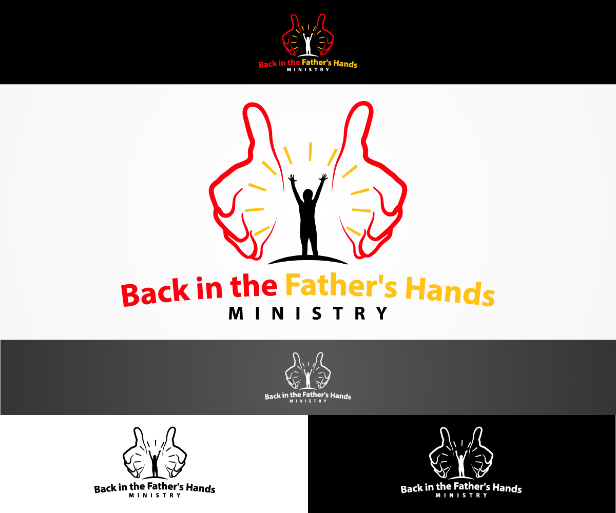 Logo Design by sangeloenriquez for Back in the Father's hands ministry | Design #10280017