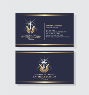 Logo-Design von creative.bugs für Back in the Father's hands ministry | Design #10289907