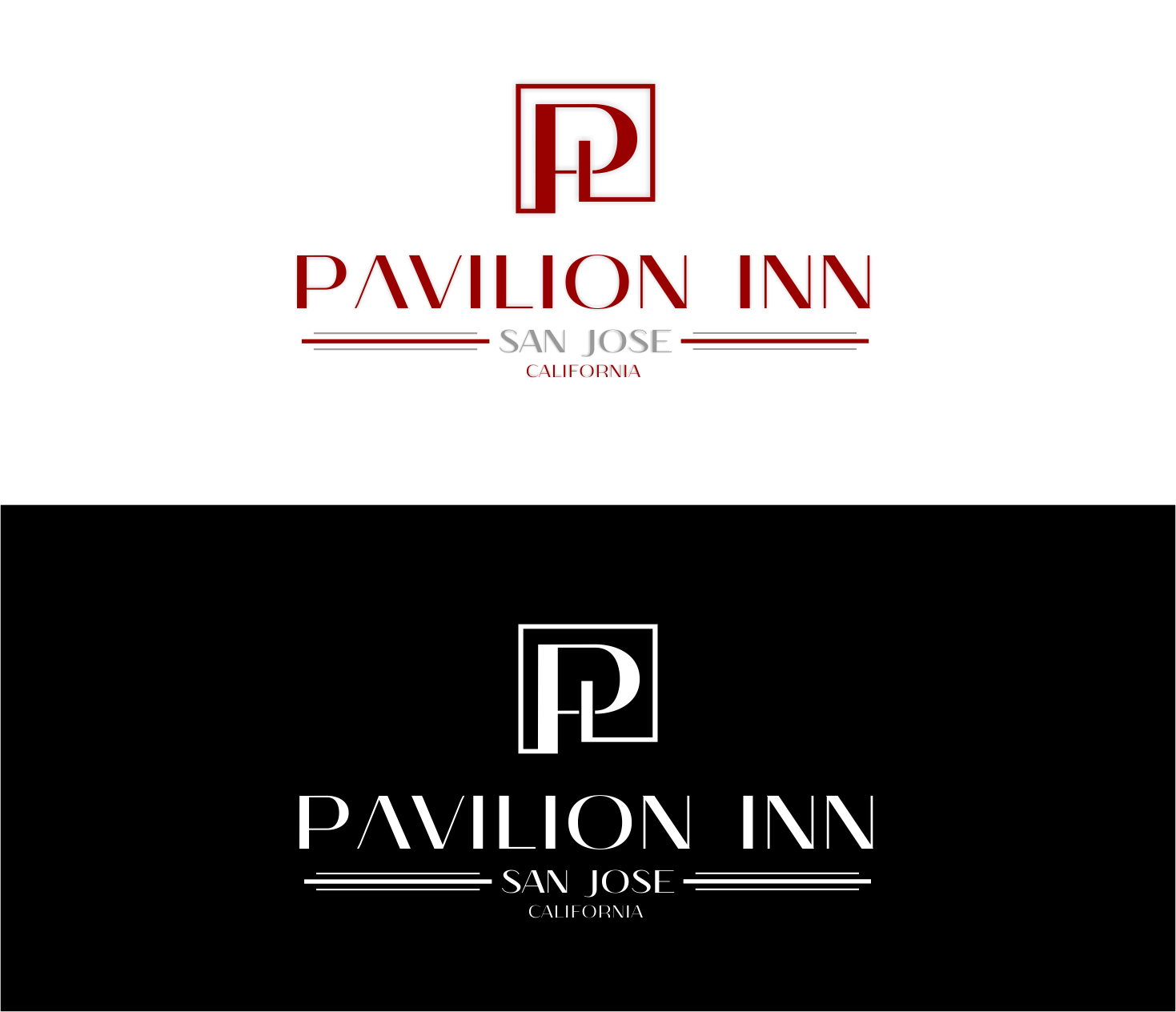 Logo Design by Pammi Sarty for Pavilion Inn | Design #10400294