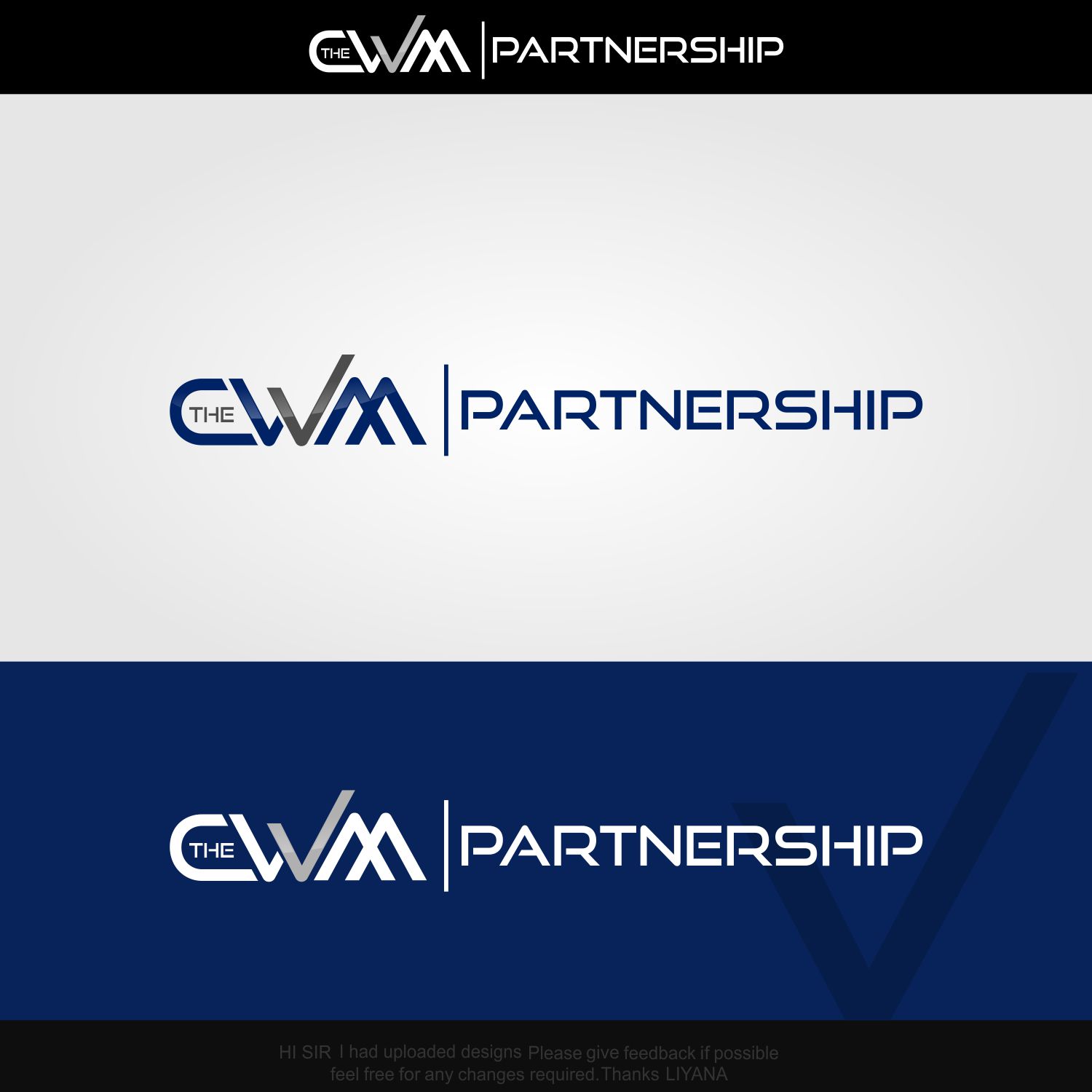 Diseño de Logo por Liyana para The CWM Partnership | Diseño #10348911