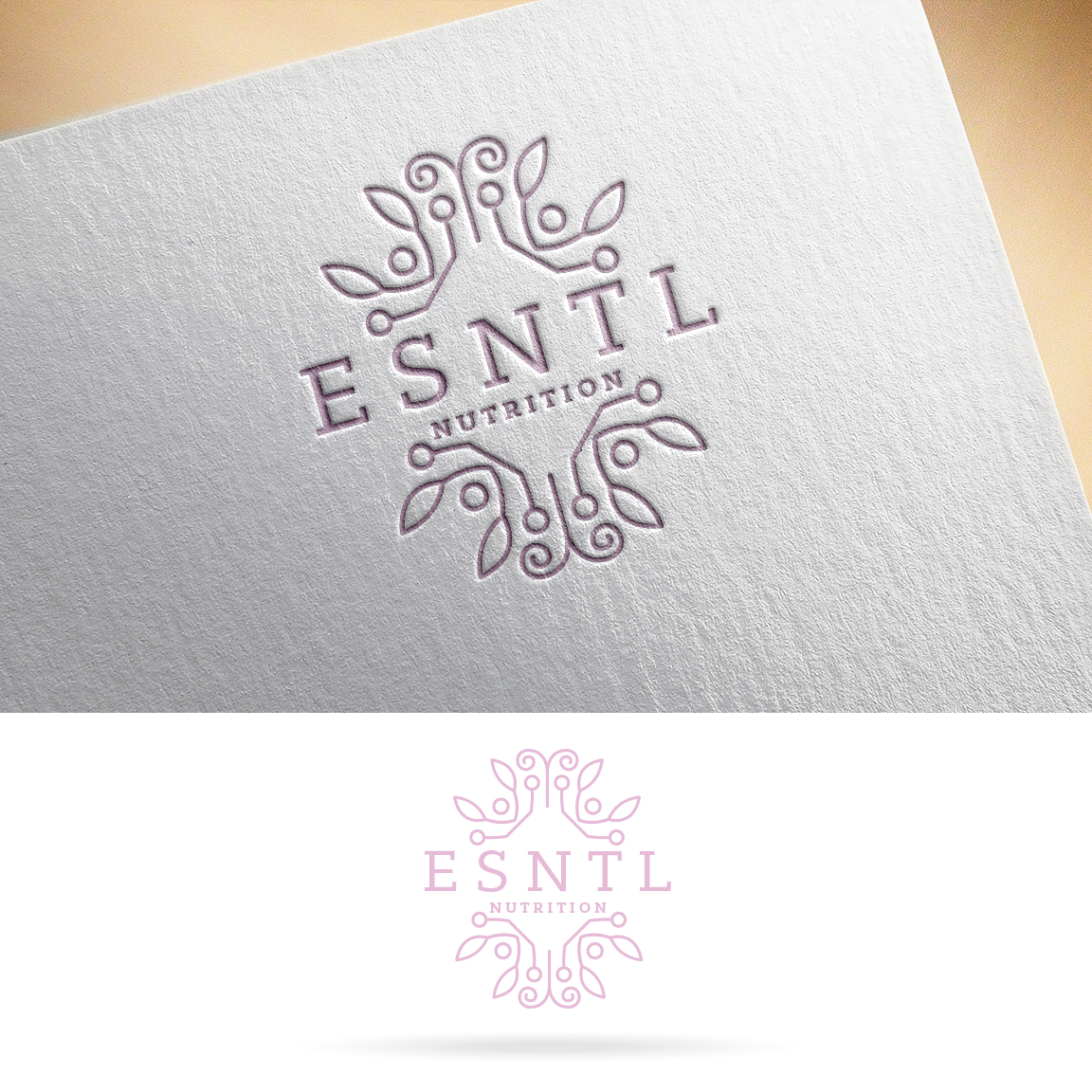Logo Design by NZ for ESNTL Nutrition | Design #10314699