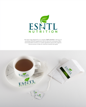 Logo Design by tajammuldesigner for ESNTL Nutrition | Design: #10284932