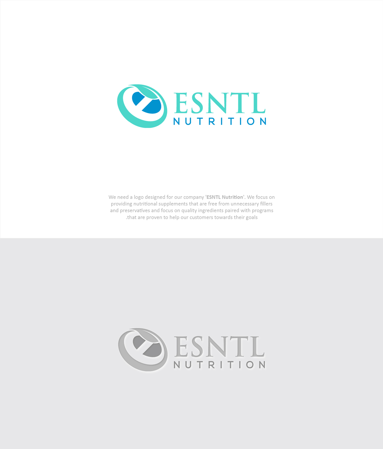 Diseño de Logo por tajammuldesigner para ESNTL Nutrition | Diseño #10289204