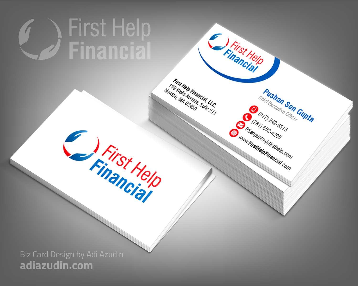Business Card Design by adiazudin for Amparo Insurance, LLC | Design #10313981