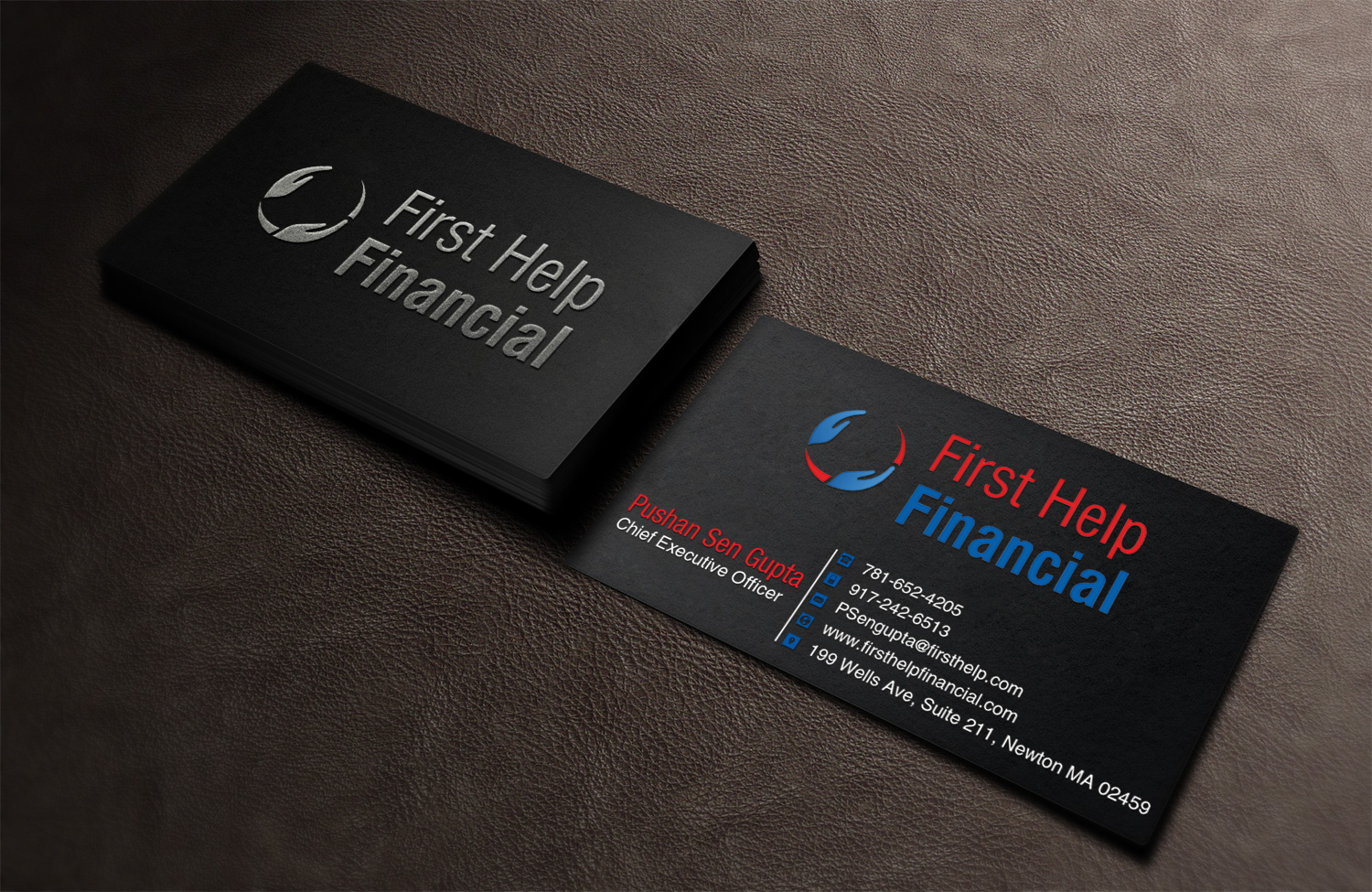 Business Card Design by Lanka Ama for Amparo Insurance, LLC | Design #10284420