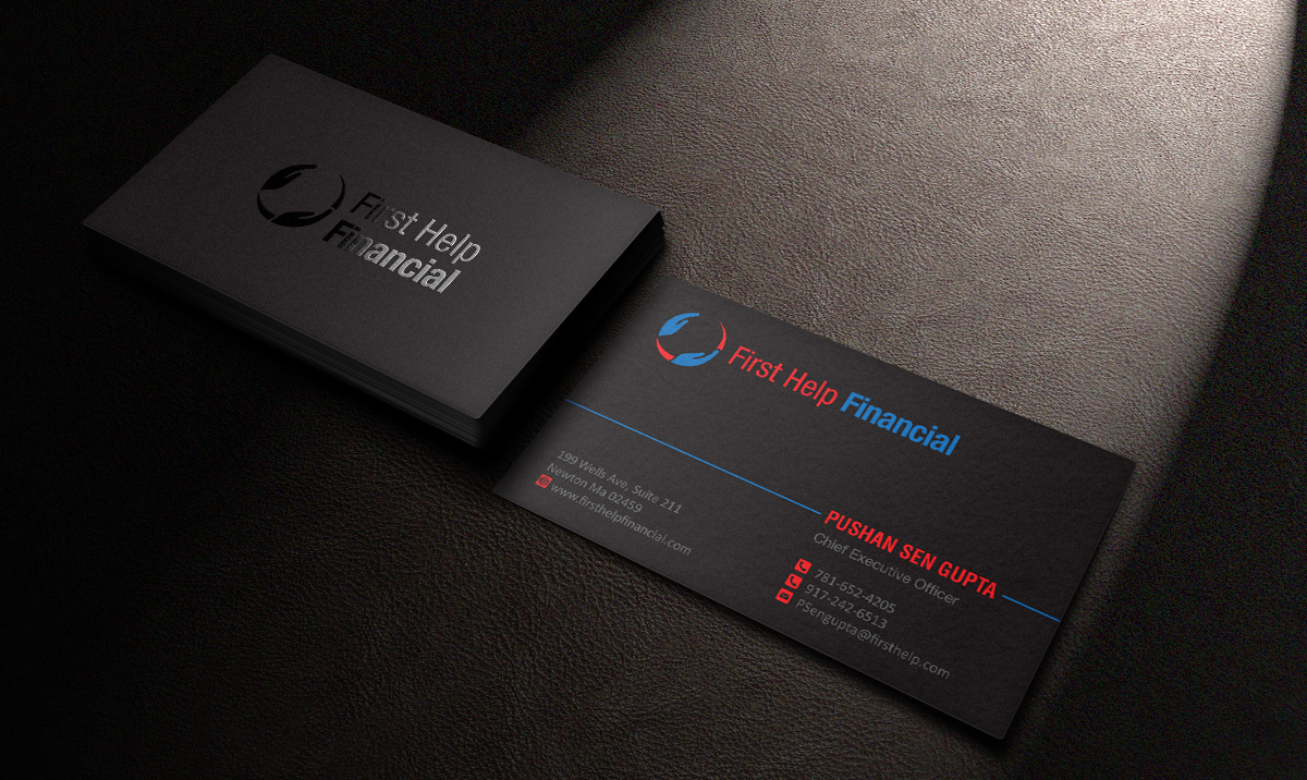 Business Card Design by Grafactory for Amparo Insurance, LLC | Design #10358998