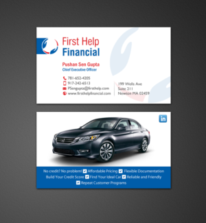 Business Card Design by chandrayaan.creative for Amparo Insurance, LLC | Design: #10278100