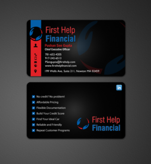 Business Card Design by chandrayaan.creative for Amparo Insurance, LLC | Design: #10278119