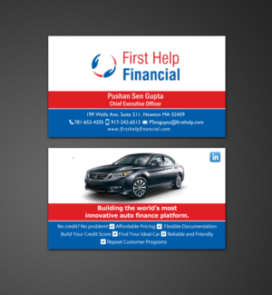Innovative Auto Finance >> Auto Finance Company Needs A Business Card Design 165 Innovative Auto Finance >> Auto Finance Company Needs A Business Card Design 165