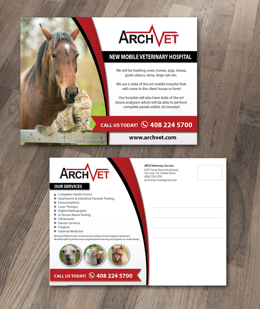 Postcard Design by alex989 for this project | Design #10288370