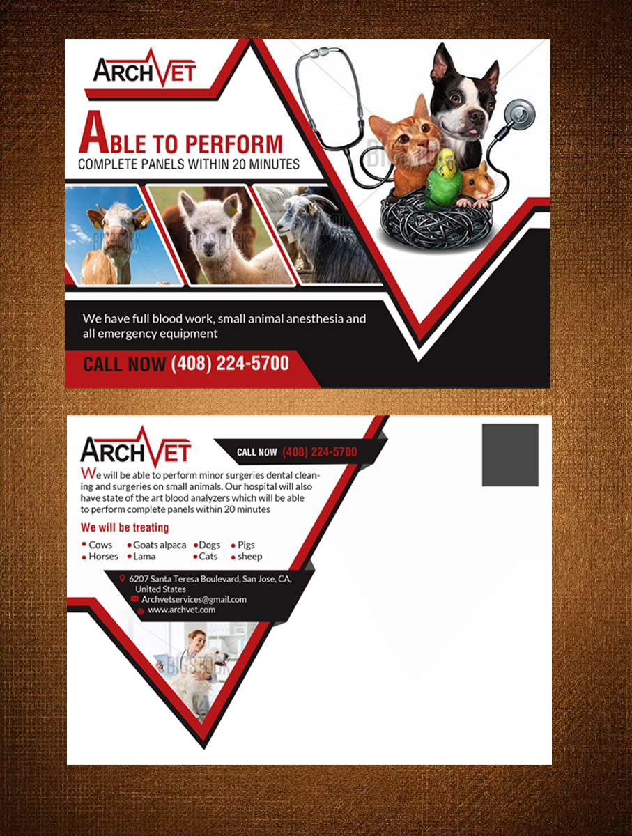 Postcard Design by creative.bugs for this project | Design #10278510