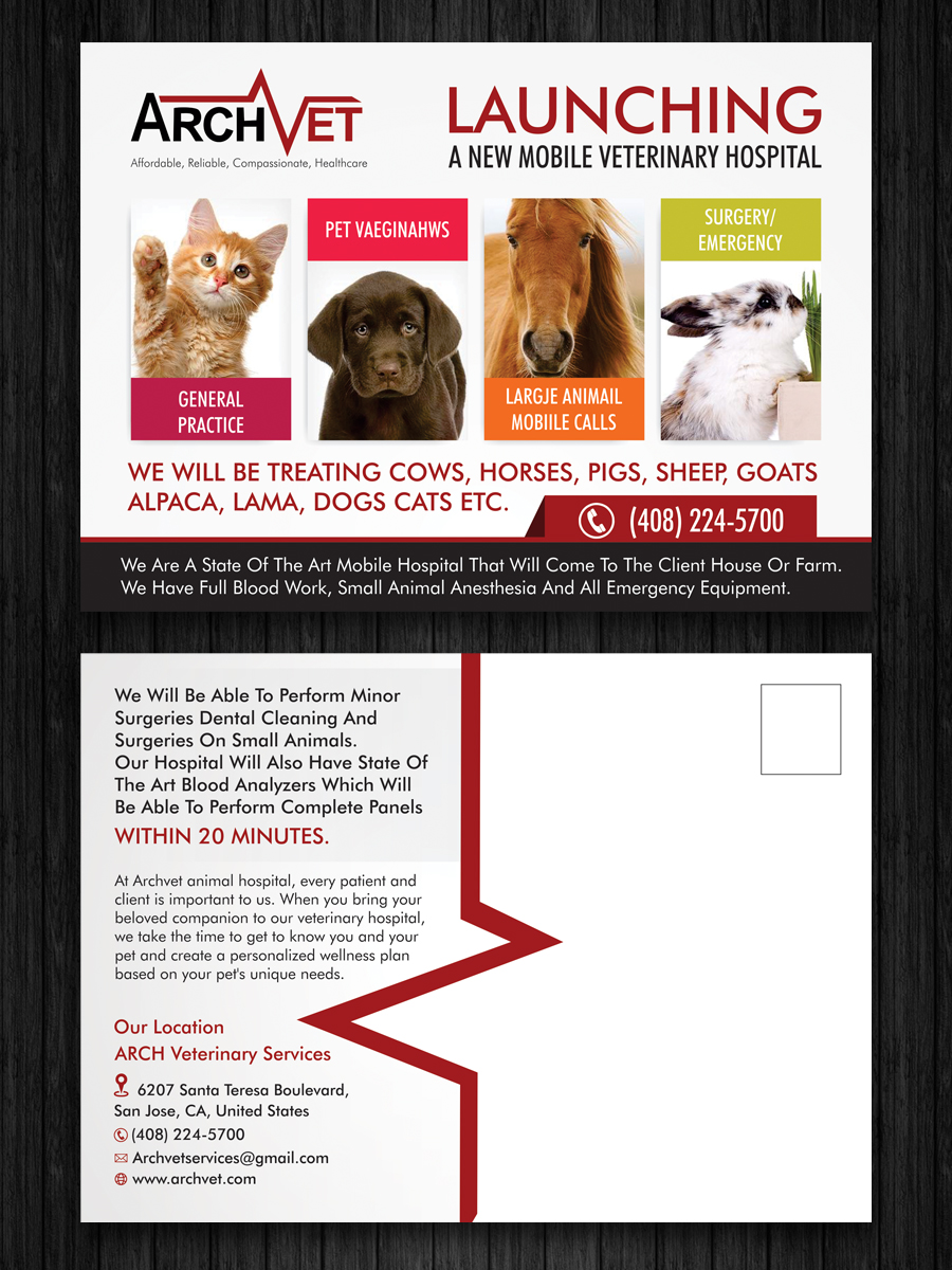 Postcard Design by ecorokerz for this project | Design #10276328