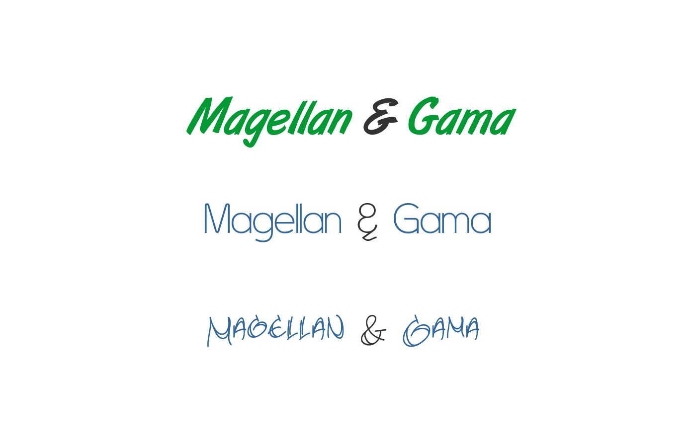 Logo Design by Watanabe for Magellan & Gama | Design #10388766
