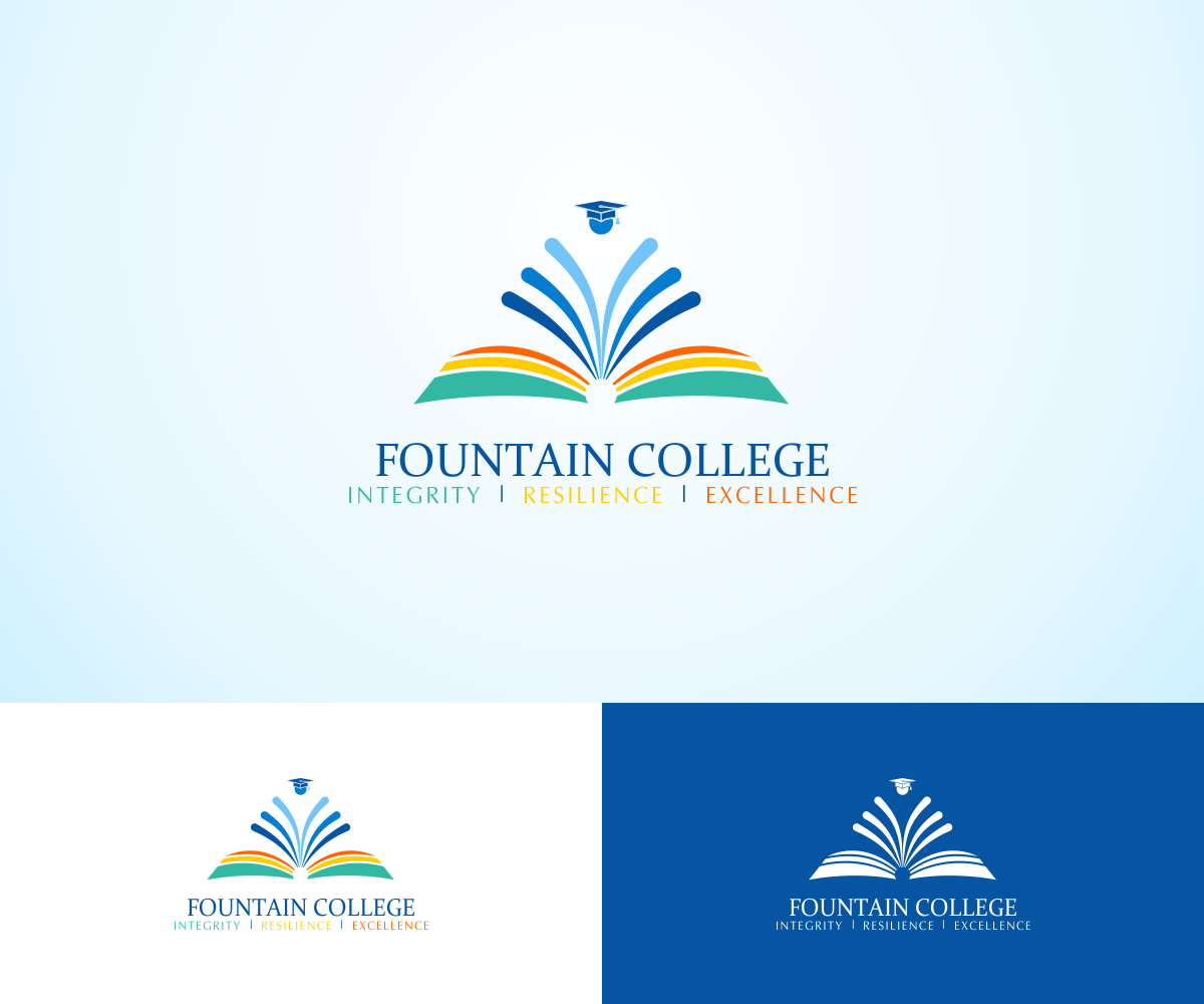 Logo Design by VladRa for Fountain College | Design #10430188