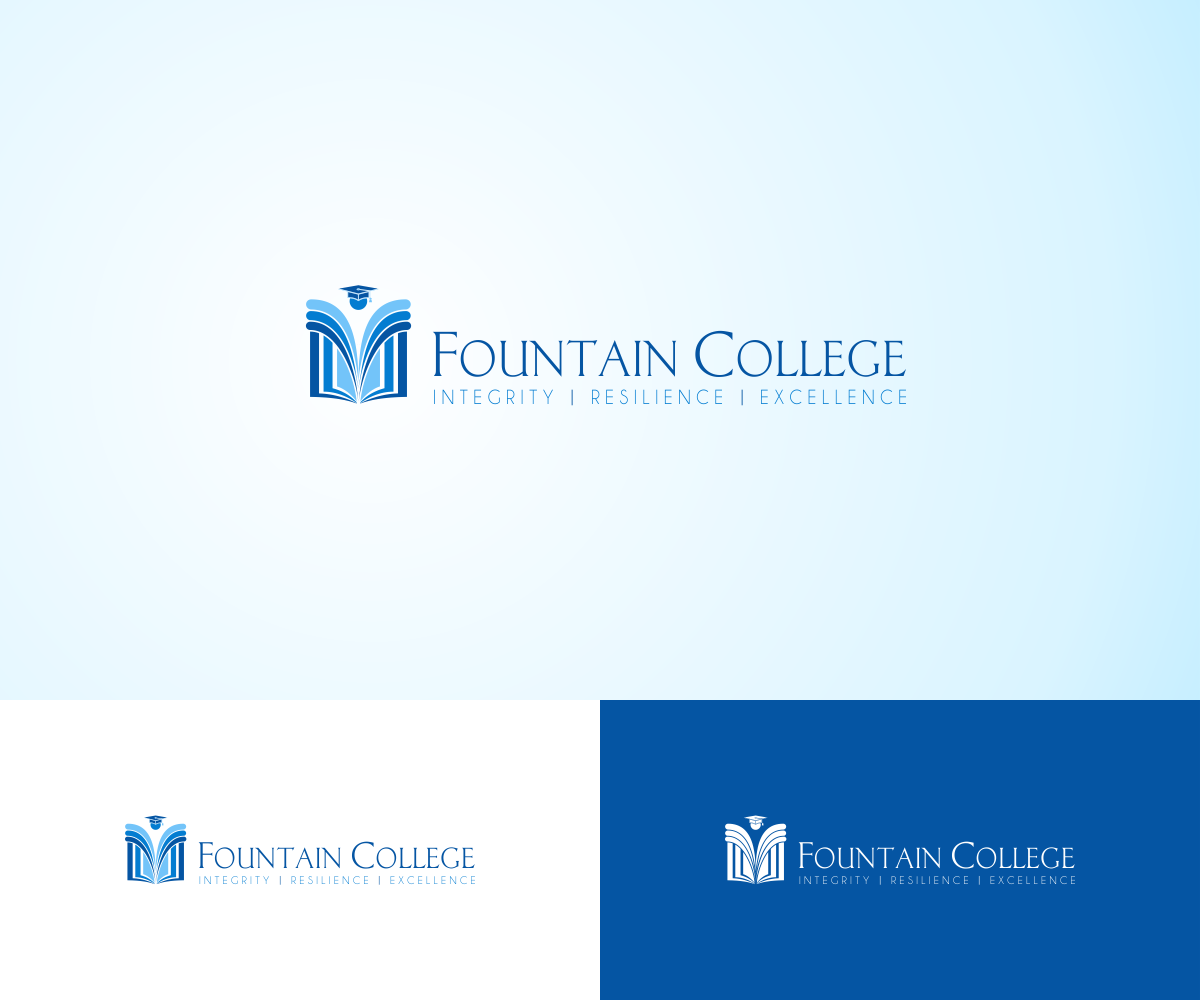 Logo Design by VladRa for Fountain College | Design #10441051