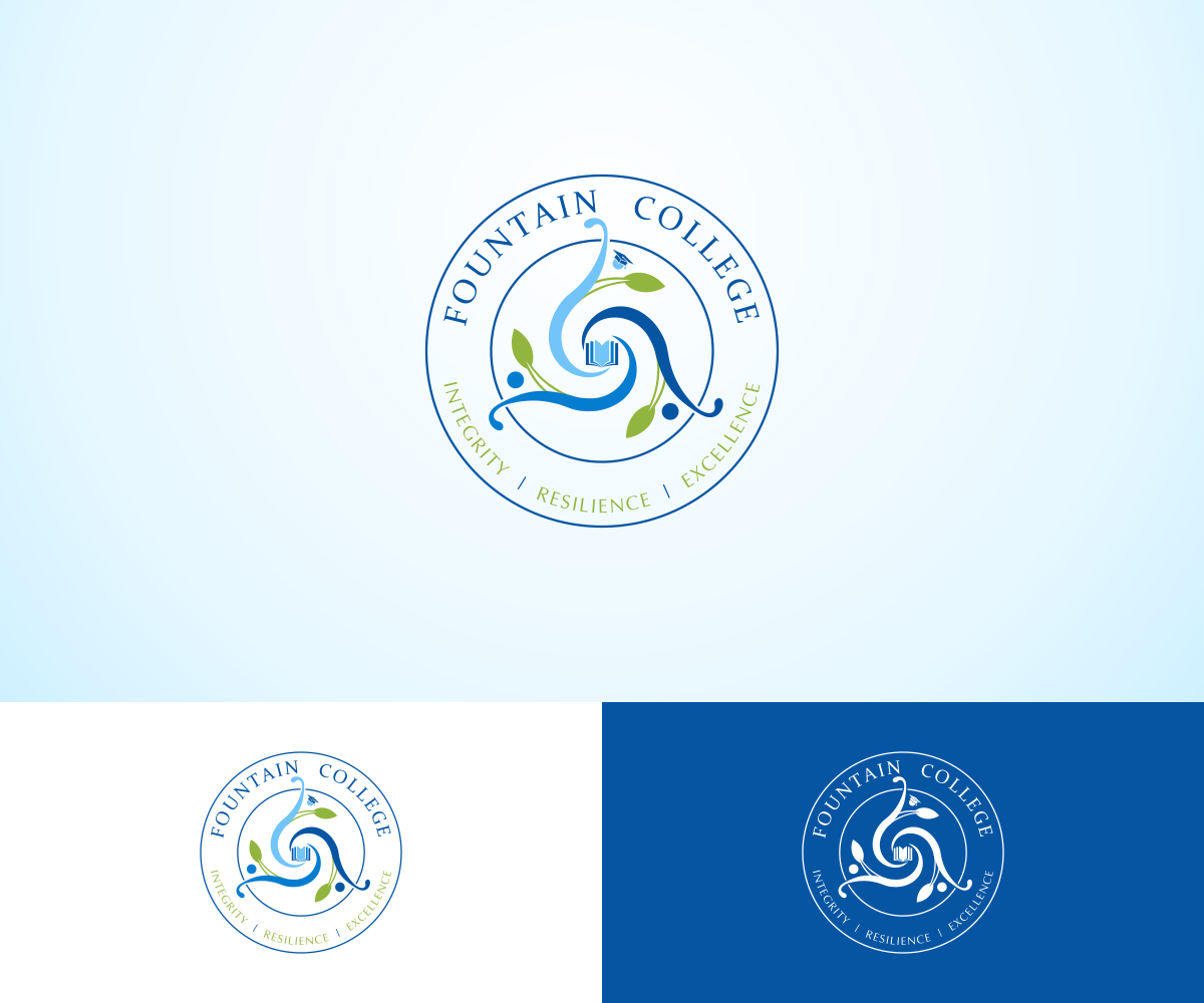 Logo Design by VladRa for Fountain College | Design #10441781