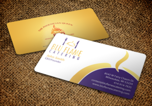 Diseño de Membrete por chandrayaan.creative para Blu Flame Catering INC | Diseño: #10297494