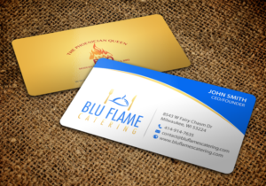 Letterhead Design by chandrayaan.creative for Blu Flame Catering INC | Design: #10314052