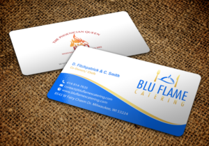 Letterhead Design by chandrayaan.creative for Blu Flame Catering INC | Design: #10314054