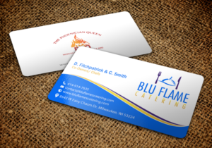 Letterhead Design by chandrayaan.creative for Blu Flame Catering INC | Design: #10314056