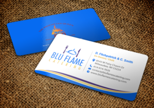 Letterhead Design by chandrayaan.creative for Blu Flame Catering INC | Design: #10314060