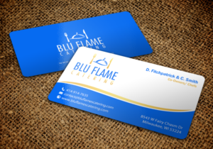 Diseño de Membrete por chandrayaan.creative para Blu Flame Catering INC | Diseño: #10323997