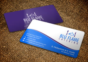 Diseño de Membrete por chandrayaan.creative para Blu Flame Catering INC | Diseño: #10323998