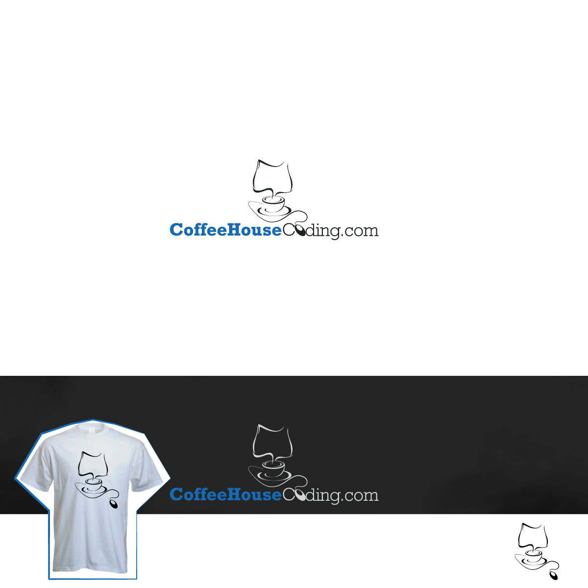 Logo Design by Mike for Coffee House Coding | Design #2173379