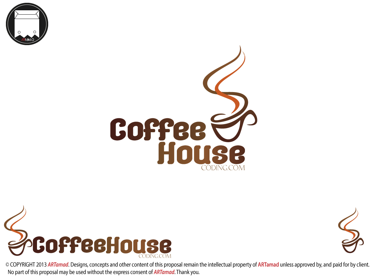 Logo Design by ARTMD for Coffee House Coding | Design #2217468