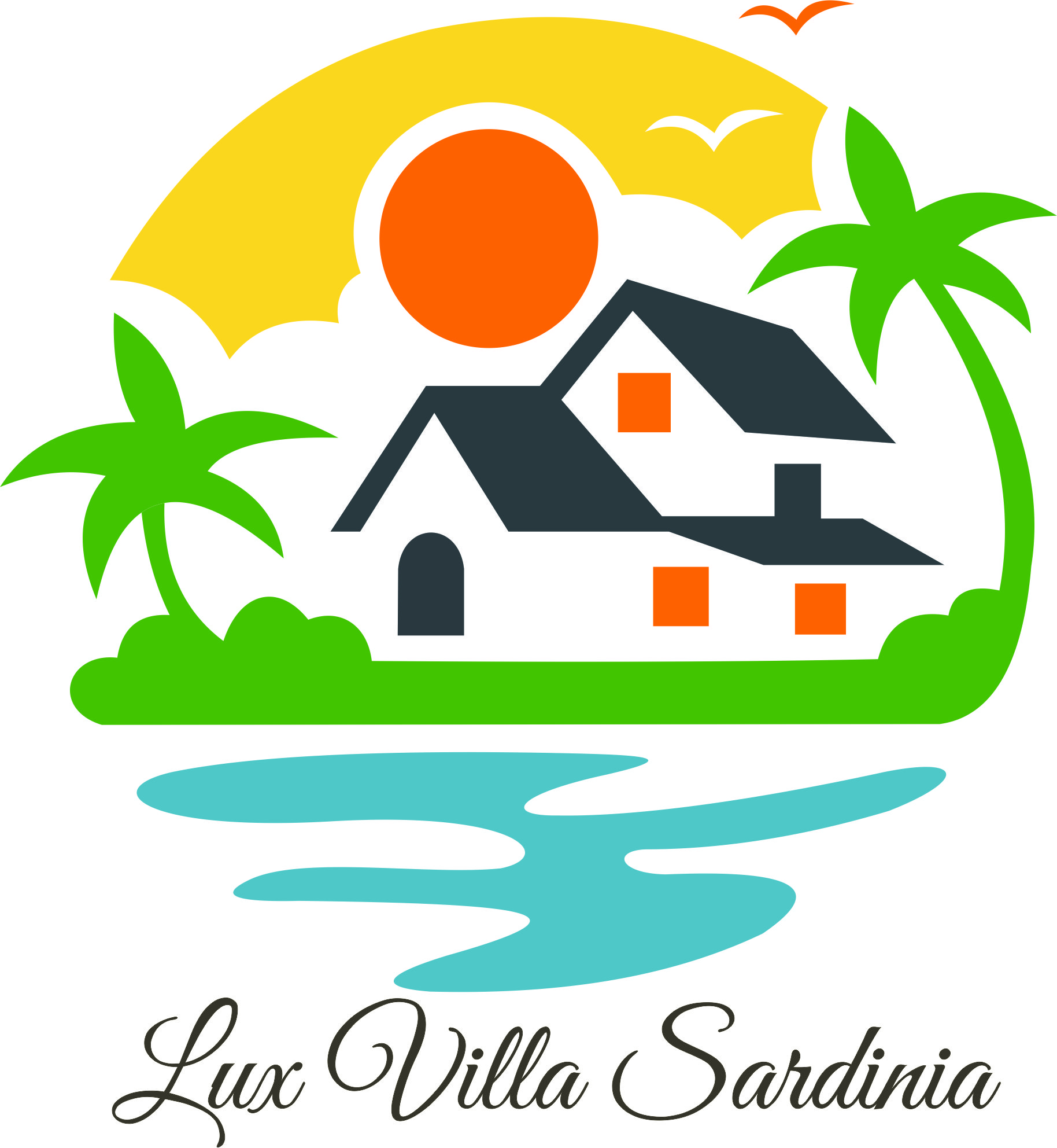 Diseño de Logo por Jigar.Bluck para Lux Villa Sardinia | Diseño #10318603