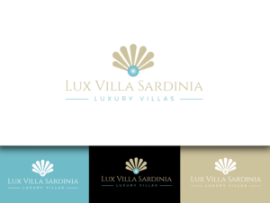 Diseño de Logo por wonderland para Lux Villa Sardinia | Diseño: #10354035