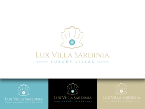 Diseño de Logo por wonderland para Lux Villa Sardinia | Diseño: #10354083