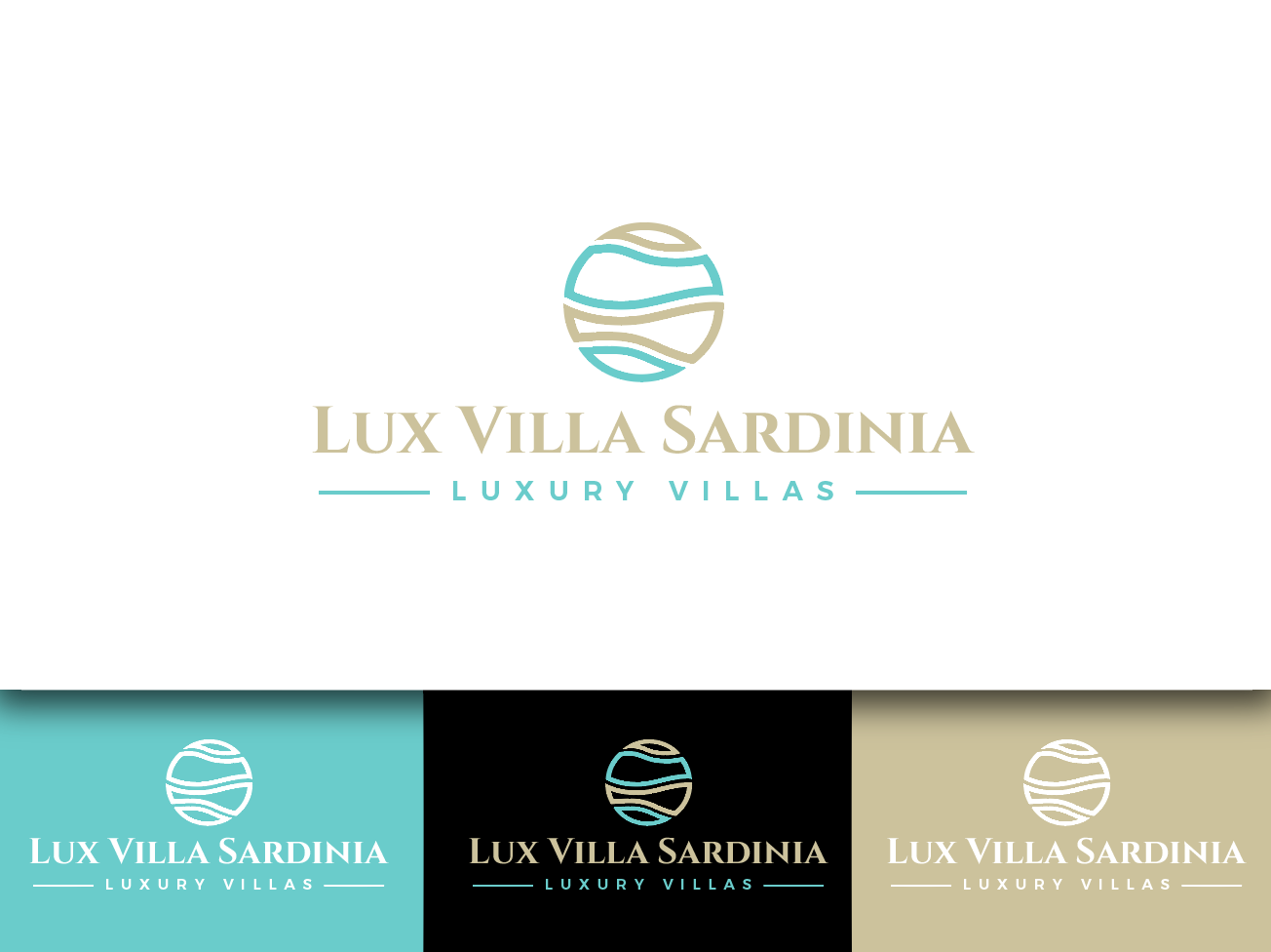 Design de Logo par wonderland pour Lux Villa Sardinia | Design #10354581