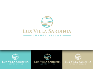 Diseño de Logo por wonderland para Lux Villa Sardinia | Diseño: #10354581
