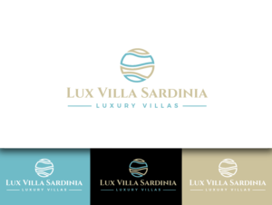 Diseño de Logo por wonderland para Lux Villa Sardinia | Diseño: #10354791
