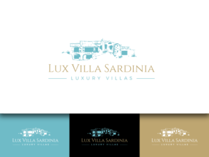 Diseño de Logo por wonderland para Lux Villa Sardinia | Diseño: #10366136