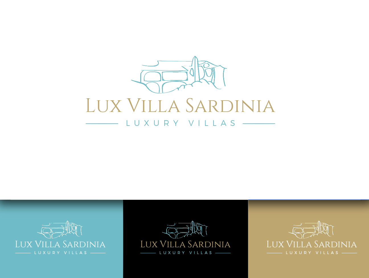 Design de Logo par wonderland pour Lux Villa Sardinia | Design #10368159